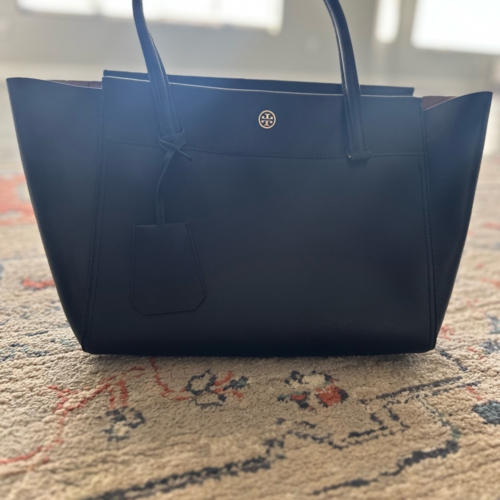 Tory Burch Parker Large Tote Black